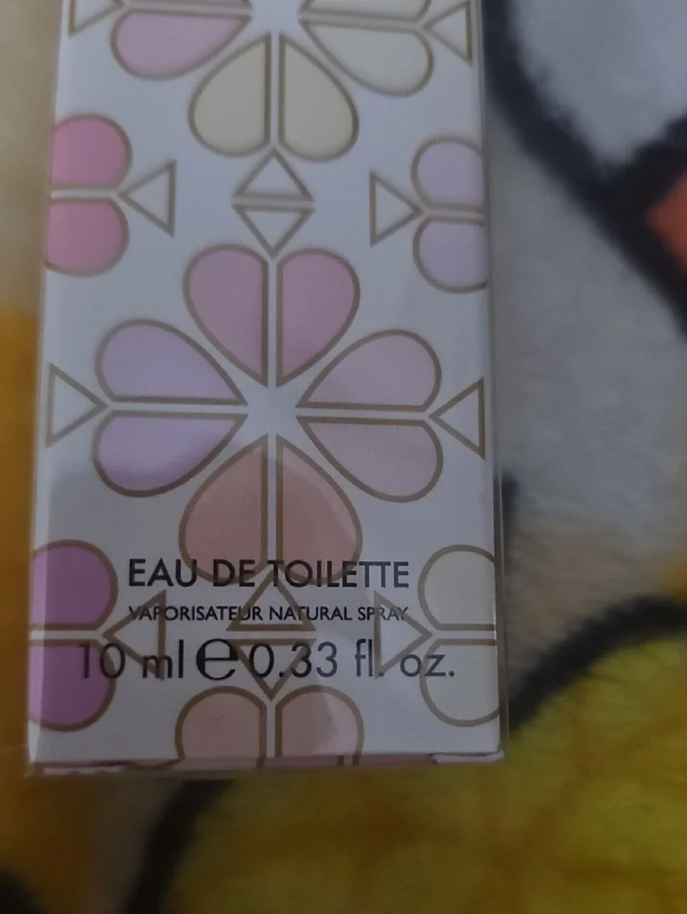 kate spade Bloom Pink & Gold Floral Box